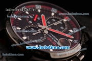 Chopard Mille Miglia GT XL Chrono Alfa Romeo Swiss Valjoux 7750-SHG PVD Case Black Dial 1:1 Original (Noob)