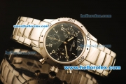 Breguet Aeronavale Type XX Swiss Valjoux 7750 Automatic Full Steel with Black Dial - 1:1 Original