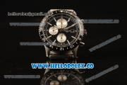 Breitling Chronoliner Chronograph Swiss Valjoux 7750 Automatic Steel Case Ceramic Bezel with Black Dial Stick Markers and Stainless Steel Bracelet