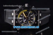 Audemars Piguet Royal Oak Offshore Diver Chronograph Clone AP Calibre 3126 Automatic PVD Case Black Dial Black Rubber Strap and Stick Markers (EF)