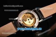 Vacheron Constantin Malte Tourbillon Asia Automatic Steel Case with Black Dial Diamonds Bezel and Stick Markers