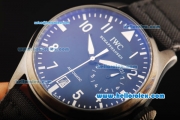 IWC Big Pilot Automatic Movement PVD Case with Black Dial and White Markers
