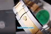 Rolex Air-King Oyster Perpetual Automatic Two Tone with Golden Dial-New Version