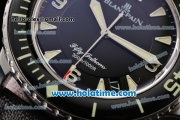 Blancpain Fifty Fathoms Swiss ETA 2836 Automatic Steel Case with Black Dial and Stick/Arabic Numeral Markers - 1:1 Original (ZF)