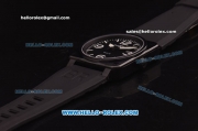Bell & Ross BR 03-92 Swiss ETA 2836 Automatic Movement PVD Case with Black Dial-White Markers and Black Rubber Strap