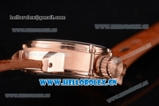 U-Boat Chimera Automatic Asia ST25 Automatic Rose Gold Case White Dial Brown Leather Strap and Rose Gold Markers