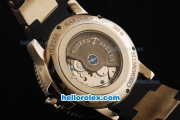 Ulysse Nardin Hammerhead Shark Limited Edition Automatic Movement Steel Case with Blue Dial and Rubber Strap