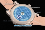 Ulysse Nardin Freak Asia ST22 Automatic Steel Case with Blue Dial and Numeral Markers - 7750 Coating