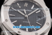 Audemars Piguet Royal Oak Clone AP Calibre 3120 Automatic Stainless Steel Case/Bracelet with Blue Dial and Luminous Markers (BP)