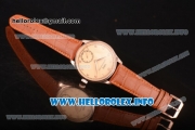 IWC Portuguese Asia 6497 Manual Winding Rose Gold Case with Champagne Dial and Arbaic Numeral Markers