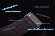 Hublot Big Bang Hub 4100 Full Ceramic Case with Black Dial and Red Markers-1:1 Original