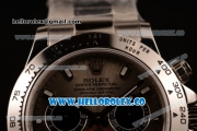 Rolex Daytona Chrono Clone Rolex 4130 Automatic Steel Case with Gray Dial and Steel Bracelet (EF)