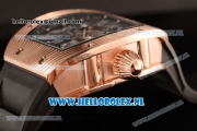 Richard Mille RM 018 Tourbillon Hommage a Boucheron Rose Gold Case 9015 Auto with Skeleton Dial and Black Rubber Strap