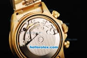 Rolex Daytona Swiss Valjoux 7750 Automatic Movement Full Gold with MOP Dial and Gold Roman Markers