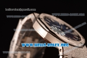 Audemars Piguet Royal Oak Lady Miyota Quartz Steel Case with Blue Dial and Steel Bracelet (EF)