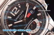 Chopard Gran Turismo XL Power Reserve Working ST22 Automatic with Black Dial,White Marking and Stainless Steel Strap