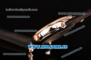 Patek Philippe Calatrava Swiss ETA 2824 Automatic Steel Case with Rose Gold Dial Diamonds/Roman Numeral Markers and Rose Gold Bezel