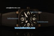 Bell & Ross BR 01-92 Automatic Movement PVD Case with Black Dial and White Marking Bell & Ross BR 01-92 Automatic Movement PVD Case with Black Dial and White Marking