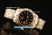 Rolex Explorer Automatic Full Steel with Black Dial-ETA Coating