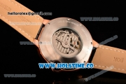 Cartier Ballon Bleu De 42MM Miyota 82S7 Automatic Rose Gold Case with Black Dial and Stick Markers