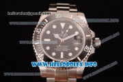 Rolex Submariner Asia Automatic Stainless Steel Case/Bracelet with Black Dial and Dot Markers