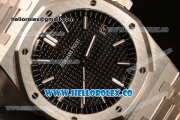 Audemars Piguet Royal Oak 41mm Clone AP 3120 All Steel Black Dial 15400ST.OO.1220ST.01