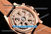 Breitling Bentley Barnato Racing Chrono Swiss Valjoux 7750 Automatic Rose Gold Case with Black Dial and Stick Markers (Z)
