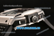 Hublot MP-06 Senna Chrono Miyota OS20 Quartz Steel Case with Stick Markers and Skeleton Dial