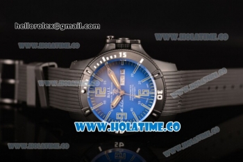 Ball Engineer Hydrocarbon Spacemaster Captain Poindexter Miyota 8205 Automatic PVD Case with Blue Dial and Stick/Arabic Numeral Markers