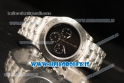 Rolex Daytona OS20 Chronograph Quartz Full Black Dial All Steel
