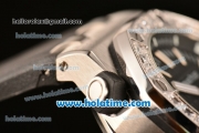 Audemars Piguet Royal Oak Offshore Diver Asia 2813 Automatic Steel Case with Diamonds Bezel and Black Dial