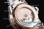 Ulysse Nardin Maxi Marine Diver Asia ST25 Automatic Stainless Steel Case with Stainless Steel Strap and Brown Dial