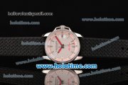 Chopard Alfa Romeo Miyota OS2035 Quartz Steel Case with Grey Dial and Stick Markers Chopard Alfa Romeo Miyota OS2035 Quartz Steel Case with Grey Dial and Stick Markers