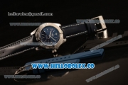 Breitling Colt II Swiss ETA 2824 Automatic Steel Case with Blue Dial and Blue Leather Strap (AAAF)