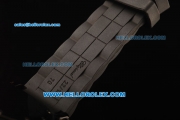 Chopard Happy Sport Chronograph Original Quartz Movement Ceramic Case with Black Dial Black Rubber Strap