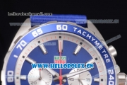 Tag Heuer Formula 1 Miyota Quartz Steel Case with Blue Dial and Blue Nylon Strap Stick Markers