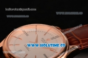 Rolex Cellini Time Asia Automatic Rose Gold Case with White Dial and Stick Markers (New)