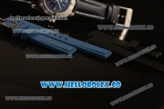 Breitling Colt II Swiss ETA 2824 Automatic Steel Case with Blue Dial and Blue Leather Strap (AAAF)