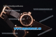 U-Boat Chimera Automatic Asia ST25 Automatic Rose Gold Case Brown Dial Brown Leather Strap and Arabic Number Markers