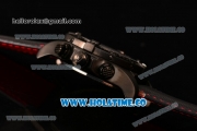 Breitling Avenger Skyland Chrono Swiss Quartz PVD Case with Red/Black Nylon Strap and Black Dial