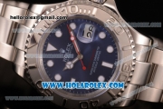 Rolex Yacht-Master 40 Swiss ETA 2836 Automatic Steel Case/Bracelet with Blue Dial and Luminous Dot Markers (BP)