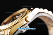 Rolex Day-Date II Automatic Movement Full Gold with Black Dial