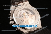 Audemars Piguet Royal Oak Offshore Clone AP Calibre 3126 Automatic Movement Steel Brown Dial and Arabic Numeral Markers Leather Strap (JF)