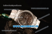 Rolex GMT Master II All Diamond With Swiss ETA 2836 Automatic Steel 116769TBR