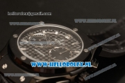 Hublot Classic Fusion Chronograph 7750 Auto PVD Case PVD Bezel with Black Dial and Black Leather Strap