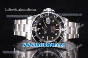 Rolex Submariner Swiss ETA 2836 Automatic Stainless Steel Case/Bracelet with Black Dial and Dot Markers