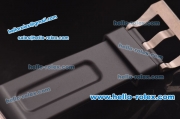 Panerai Luminor Marina PAM 00111 Swiss ETA 6497 Manual Winding Titanium Case with Black Dial and Black Rubber Strap