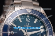 Omega Seamaster Planet Ocean Clone 8500 Automatic Titanium Case/Bracelet with Blue Dial and Stick/Arabic Numeral Markers (BP)