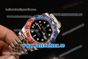 Rolex GMT-Master II New Release Blue/Red Bezel With Original Functional Movement Steel Case 126710BLRO