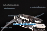 Hublot Big Bang Chrono Clone HUB4100 Automatic Steel Case with Black Rubber Strap and Black Dial - 1:1 Original